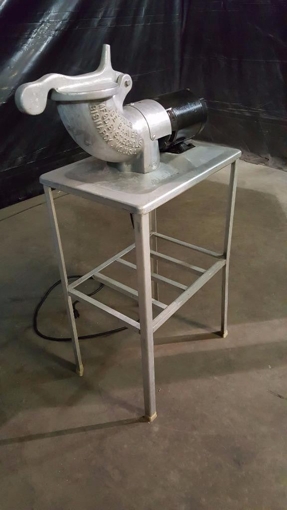 Used-Century SPS Ice Shaver ro slaw chopper on Stand-BUYREL