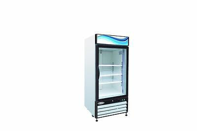 ServWare GF-16 glass door freezer merchandiser BRAND NEW 16 cubit feet - BUYREL