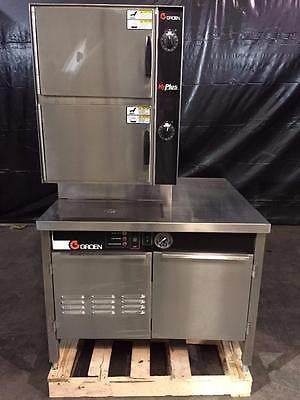 Used-Groen NEB/1 two compartment convection steamer-BUYREL