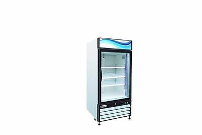 ServWare GF-12 glass door freezer merchandiser BRAND NEW 12 cubit feet - BUYREL