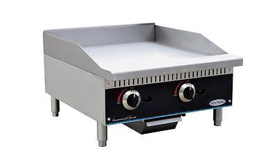 ServWare SMG-24 24" manual gas griddle BRAND NEW IN BOX - BUYREL