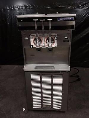 Used-Stoelting 4231-38E two flavor with twist soft serve ice cream machine-BUYREL