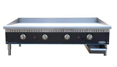 ServWare STG-48 48" thermostatic gas griddle BRAND NEW IN BOX - BUYREL