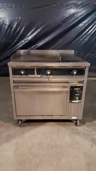 Used-Southbend RH36C7WA062 24" Griddle w/ 12" Two Burner Hot Top & Convectiion Oven-BUYREL