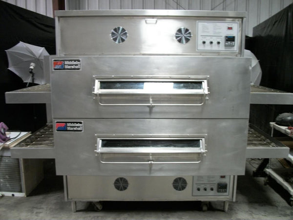 Middleby Marshall PS360WB70 double gas conveyor pizza ovens RECONDITIONED-BUYREL