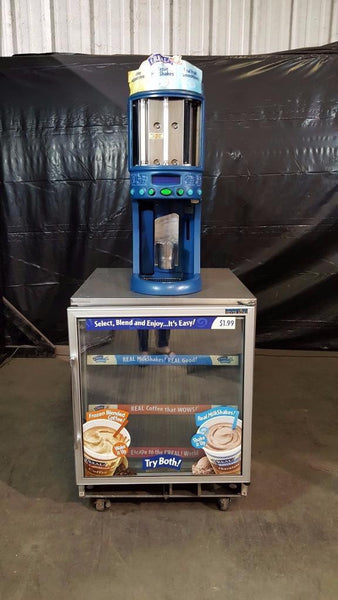 Used- Silver King SKF-27B Ice Cream Freezer Merchandiser w/ Milkshake Blender-BUYREL