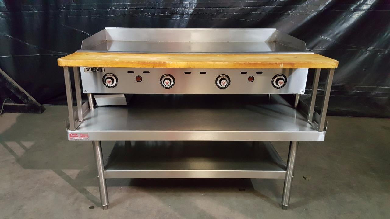 Used-Vulcan VCRG48-T1 Natural Gas 48" Countertop Griddle w/ Thermostatic Controls-BUYREL