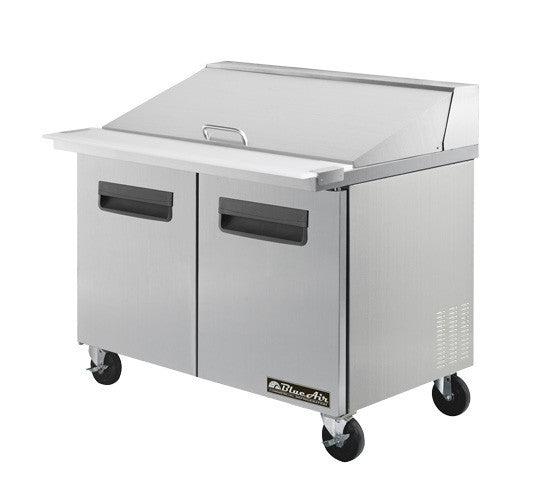 BAMT36-2 Doors All Stainless Prep. Table with 15 Pans / Mega top, 36"-buyREL