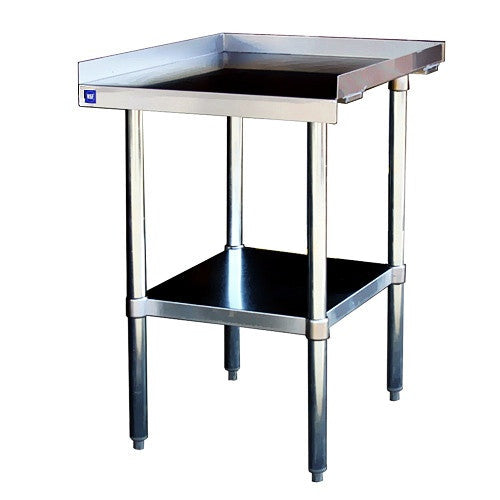 ES3072 -Equipment Stand (30x72) 430 S/S Top, Gal Undershelf & Legs-buyREL