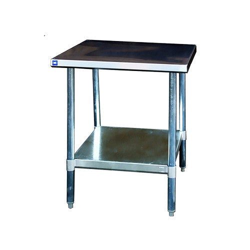 EW2448-Worktable (24x48) 430S/S Top Gal. Undershelf & Legs-buyREL