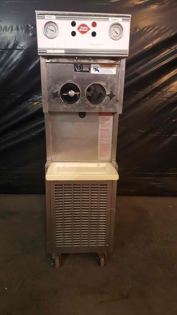 Used- Duke 957R-132 Two Flavor Soft Serve Ice Cream Machine- buyREL