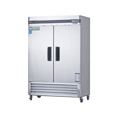 BASF2-2 Solid Doors Stainless Freezer, Bottom Mounted-buyREL