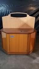 Used-Mobile Coffee Bar Kiosk, Wood Laminate-buyREL