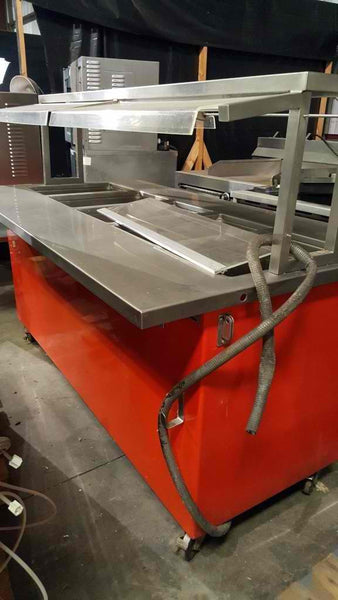 Used-Delfield Shelleyglass KH-5-NU Five Well Electric Steam Buffet Table-buyREL