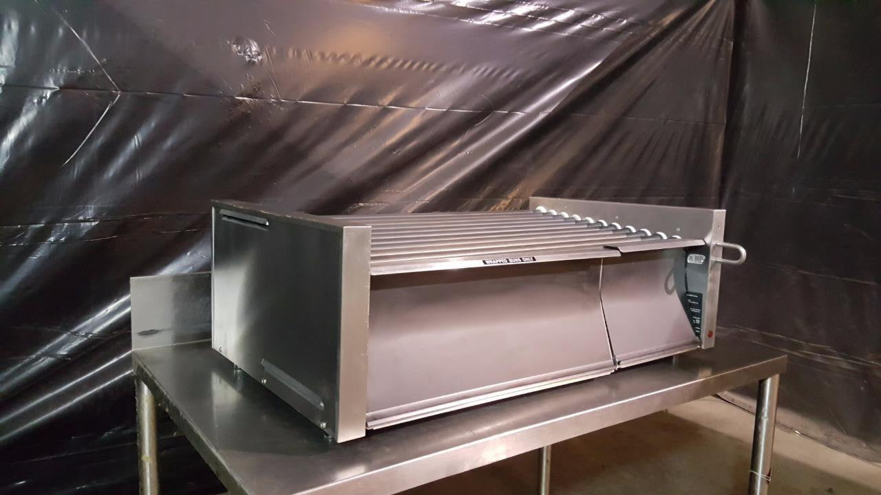 Used-Star 50SCBDEP 50 Hot Dog Roller Grill w/ Bun Storage-buyREL