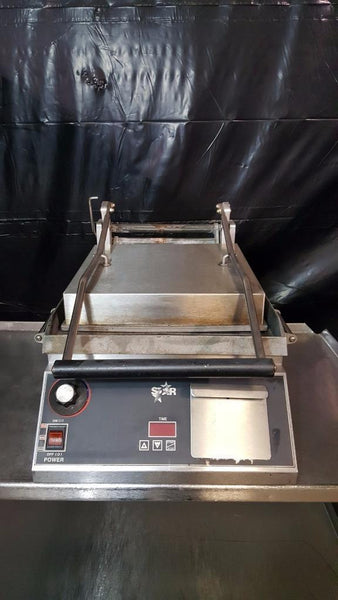 Used-Star Manufacturing GR14T Pro-Max Countertop Smooth Sandwich Grill-buyREL