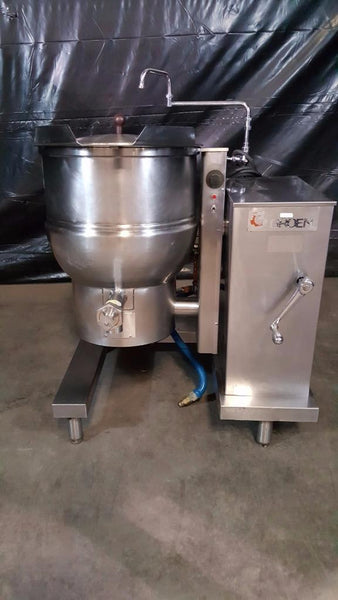 Used- Groen T/P-20 Natural Gas 20 Qt. Tilt Steam Kettle-buyREL