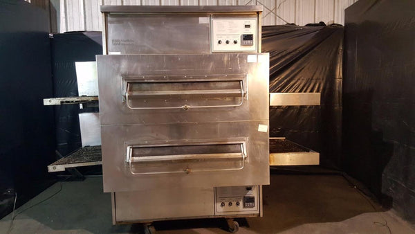 Used-Middleby Marshall PS360S Double Stack Pizza Conveyor Ovens-buyREL