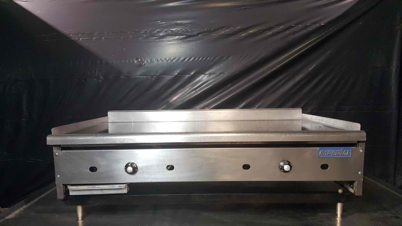 Used-Imperial ITG-48 48" Natural Gas Thermostatically Controlled Griddle-buyREL