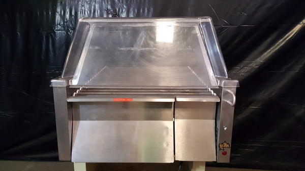 Used-Star Grill Max Pro 45SCE 45 Hot Dog Roller Grill w/ Duratec Non-Stick Rollers-buyREL