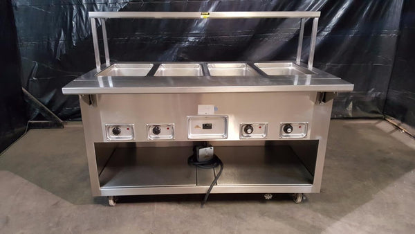 Used - Aladdin Temp-Rite J712A Four Well 60" Hot Food Counter - BUYREL