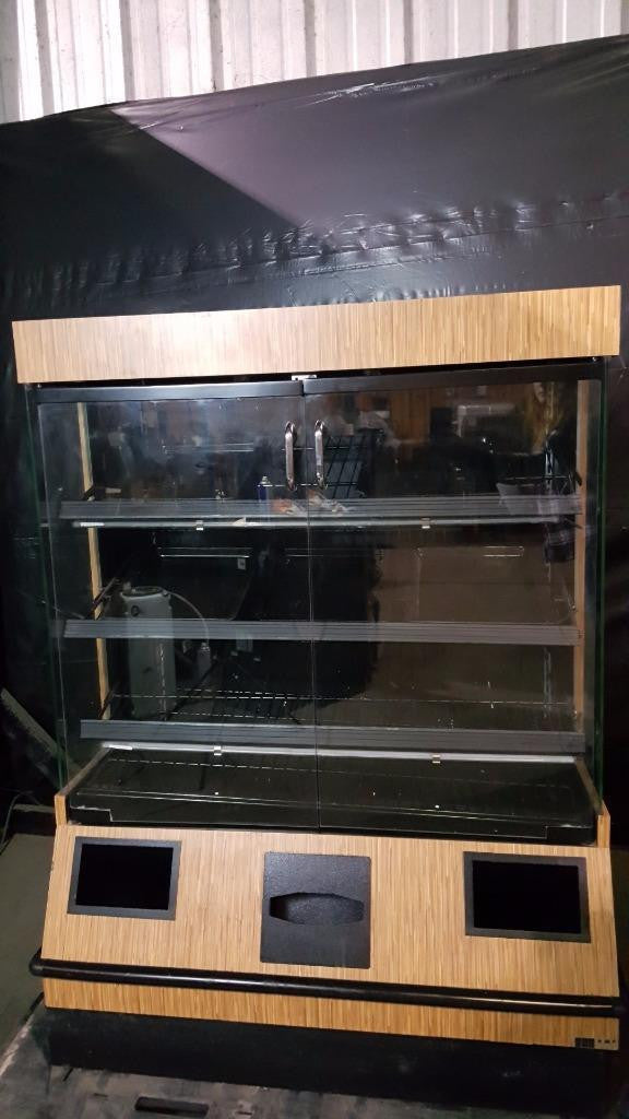 Used- KMP Fixtures Lighted Bakery Pastry/Donut Display Case-buyREL