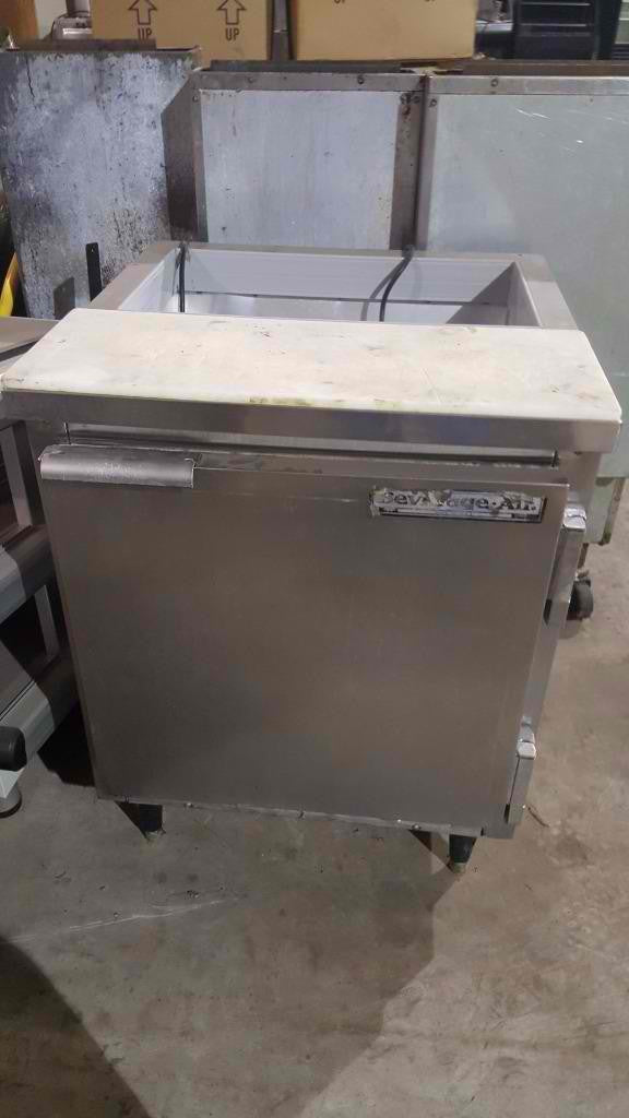 Used-Beverage Air SUR-27 Refrigerated 27" Sandwich Prep Table-buyREL