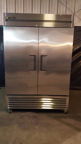 Used-True T-49F Two Door Stainless Steel Freezer-buyREL