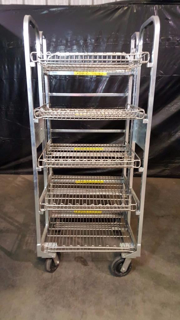 Used-Win-Holt DC-2727-MC Collapsible Mobile Milk Rack-buyREL