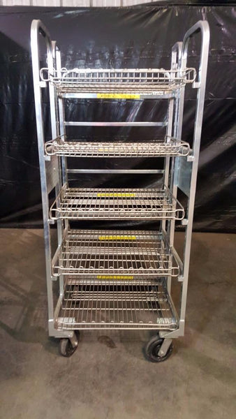 Used-Win-Holt DC-2727-MC Collapsible Mobile Milk Rack-buyREL