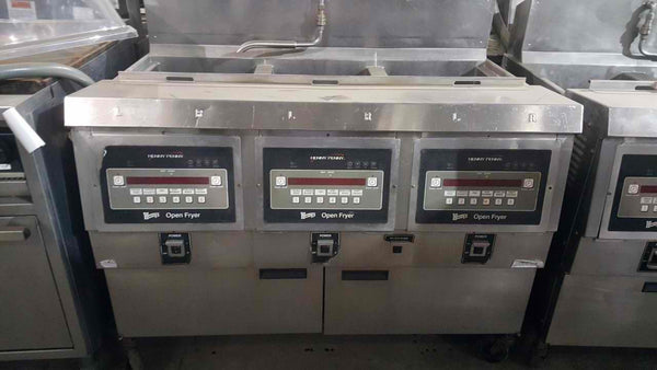Used - Henny Penny OFE-FFF Three Bank Electric Fryer - buyREL