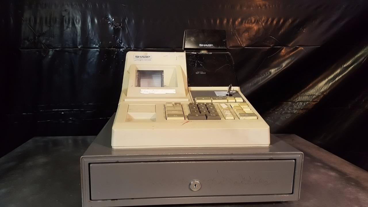 Used-Sharp ER-1565 Cash Register-buyREL