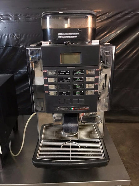 Used-LaCimbali M1 Superautomatic Espresso Machine w/ Frigo Milk Cooler-byREL