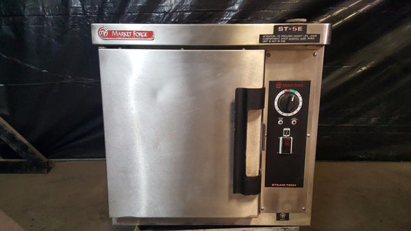 Used-Market Forge ST-5E Electric 5 Pan Steamer-buyREL