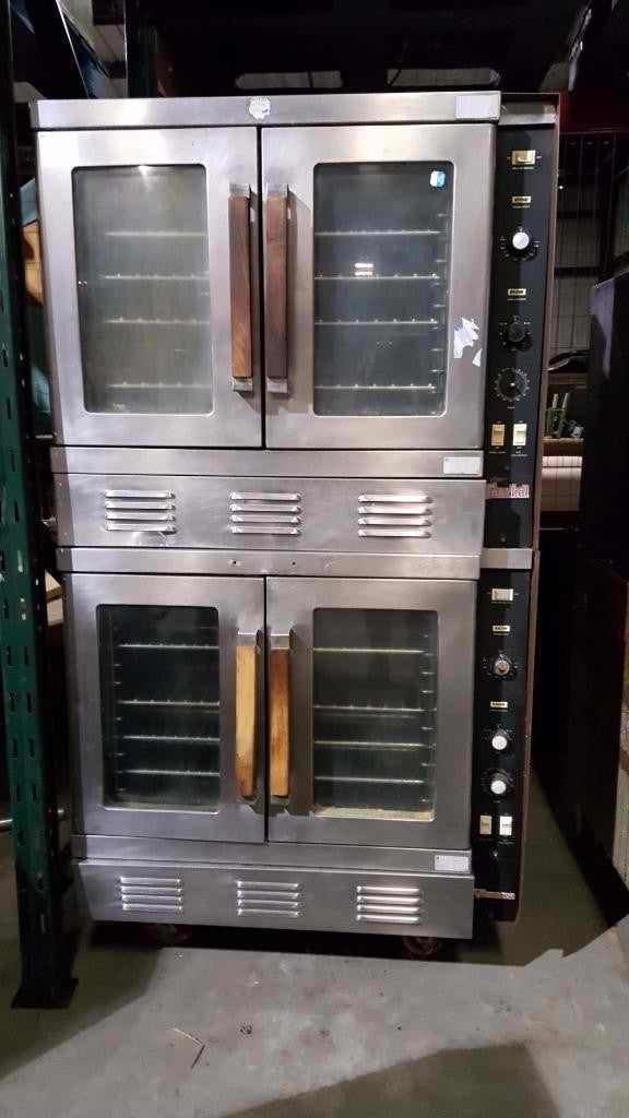 Used-Vulcan Snorkel Double Stack Convection Oven-buyREL