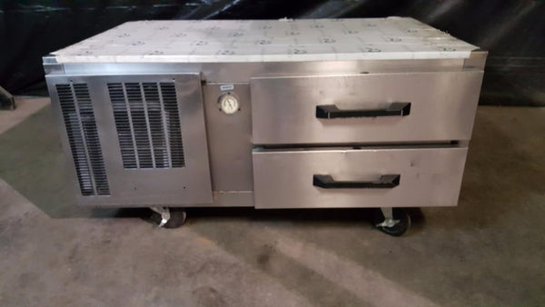 Used-Victory 52" Refrigerated Chef Base w/ Two Drawers-buyREL